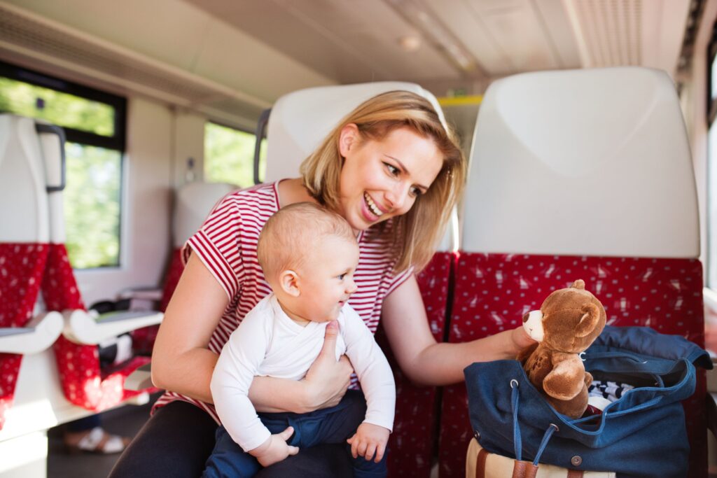 Traveling with Kids by Train